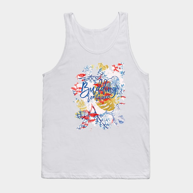 Budding Romance Tank Top by Uma